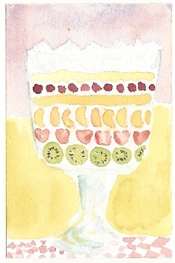 September 2016 –  The Glories of Pastry Cream and Family Trifle