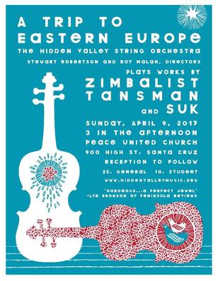 April 2017 – Eastern European Music Hidden Valley String Orchestra Reception