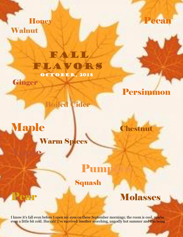 October 2018 – Fall Flavors