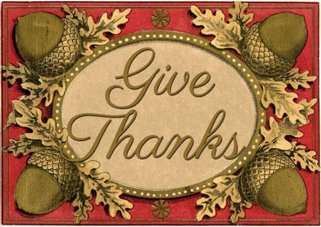 November 2018 – Give Thanks