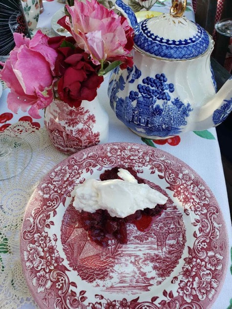 July 2019 – A Summer Cherry Berry Tea