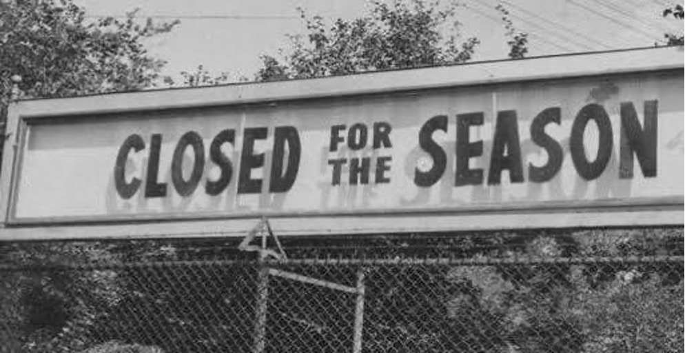 August 2022 – Closed for the Season