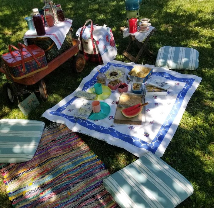 June/July 2023 – A Revisit to the Picnic Tea Section from Our Book, Sharing Tea: The Road Back to Civilization