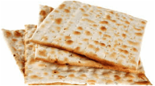 Stack of toasted flatbread pieces.